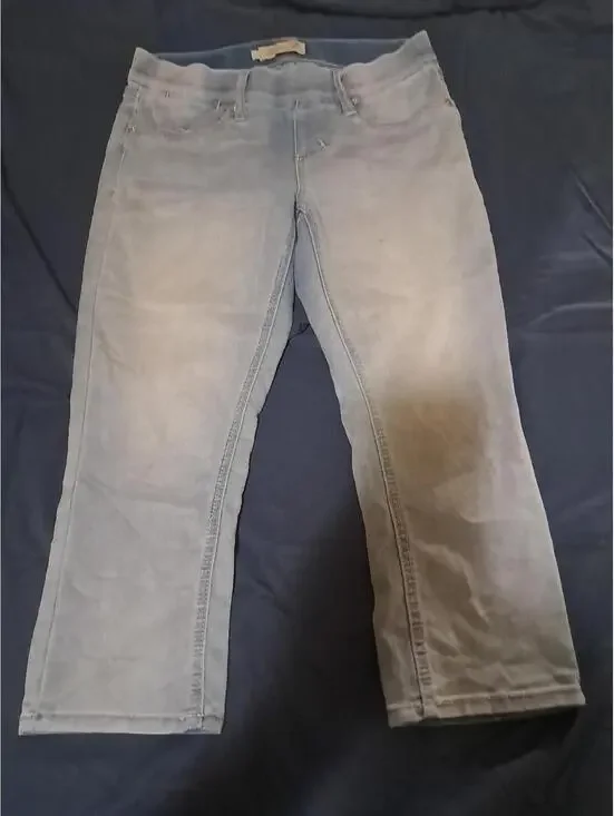 Seven7 Elastic Light Wash Jeggings Size 4 - Picture 1 of 5